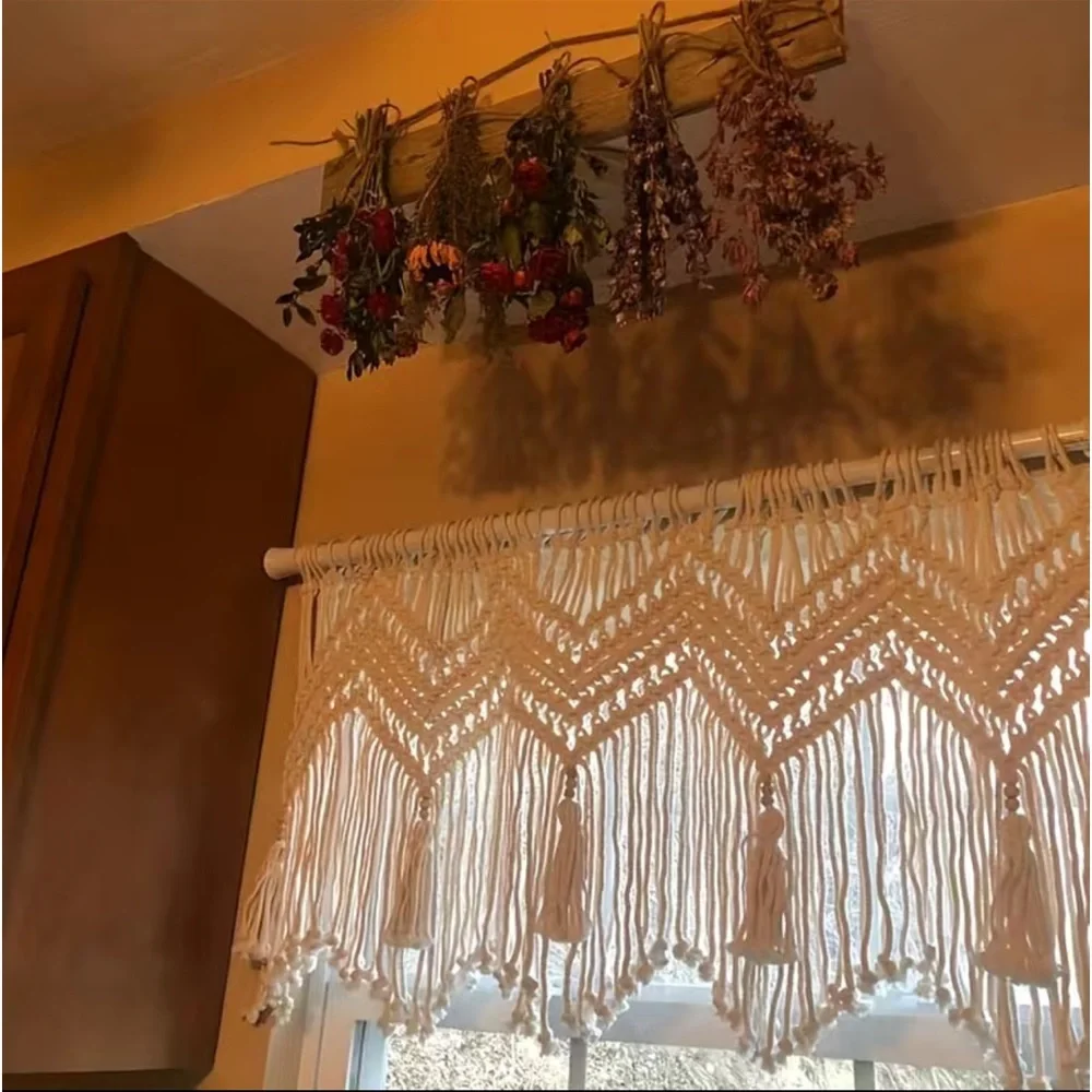 New: Soul Embellishments Modern Home Decor Boho Style Handwoven Macrame Accents